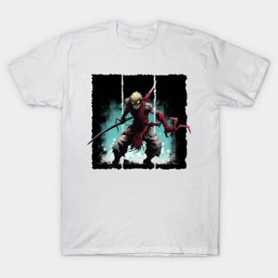 Shadow Assassin: Mysterious Ninja Warrior Creature T-Shirt